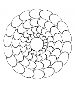 Mandala Conchas Pequeñas