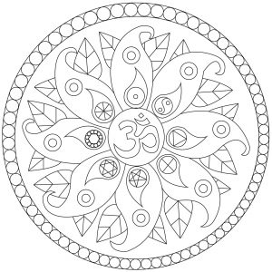 Mandala de la paix