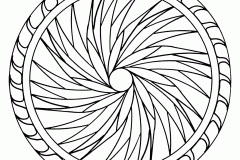 Mandala A Colorier Zen Relax Gratuit  5 