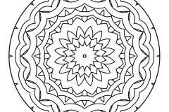 Mandala A Colorier Zen Relax Gratuit  17 