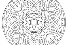 Mandala A Colorier Zen Relax Gratuit  18 